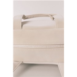 Neceser grande rubber beige