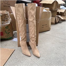 Новинка 2024.  Демисезонные ботфорты ASO*S с острым носком