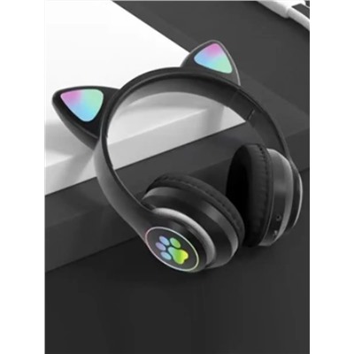 Наушники с ушками светящиеся 60736