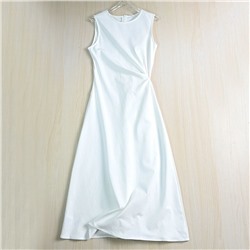 Женское платье А-силуэта с узлом на талии КО*С