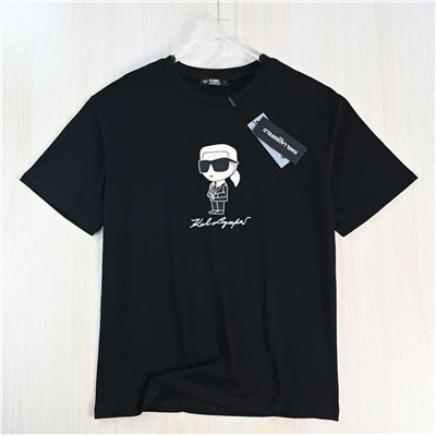 Хлопковая футболка КАР*Л 😎