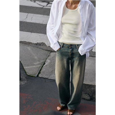Z1975 STRAIGHT LOOSE FIT MID-WAIST JEANS
