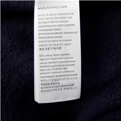 Мужской толстый и удобный свитер из хлопка и бархата ТОММИ ХИЛФИГЕ*Р