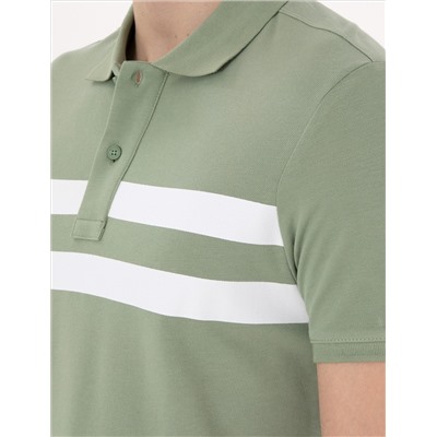 Yeşil Slim Fit Tişört