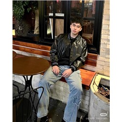 Бомбер Kenz*o с вышитым логотипом на спине🐯  Унисекс модель