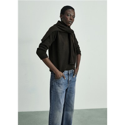 Jeans rectos tiro medio