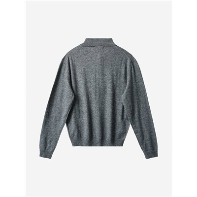 Женский шерстяной пуловер с воротником МИУ МИ*У