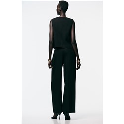 WIDE-LEG TROUSERS WITH DARTS