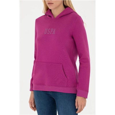 Kadın Menekşe Basic Sweatshirt