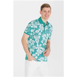 Erkek Mint Polo Yaka Tişört