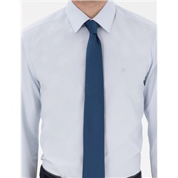 Açık Mavi Regular Fit Uzun Kollu Basic Gömlek