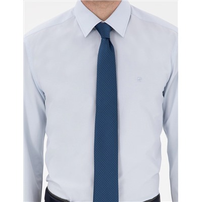 Açık Mavi Regular Fit Uzun Kollu Basic Gömlek