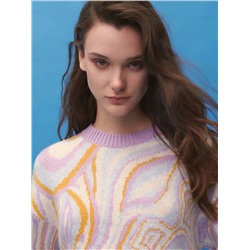 Gemusterter Pullover