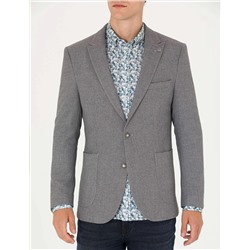 Gri Ekstra Slim Fit Blazer Ceket