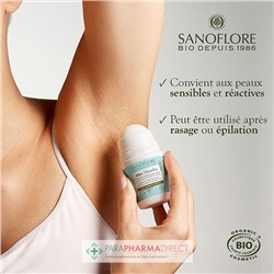 Sanoflore Déodorant Bille 48h Mentha 2x50mlLot  × 2