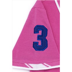 Erkek Çocuk Pembe Polo Yaka Tişört