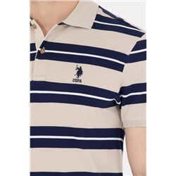 Erkek Taş Polo Yaka Tişört