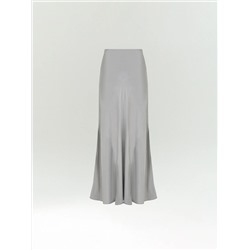 Юбка миди из 100% вискозы на резинке, S1055/tricky