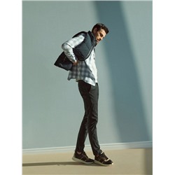 Steppweste mit Stehkragen