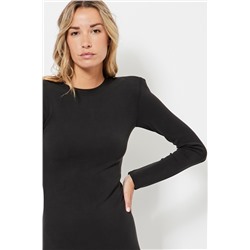 Vestido de tubo - Negro