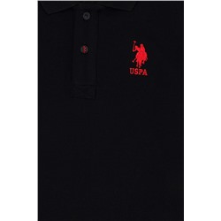 Erkek Çocuk Siyah Basic Polo Yaka Tişört