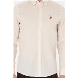 Erkek Beyaz Uzun Kollu Gömlek