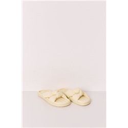 Zapatillas casa lazada volumen amarillo