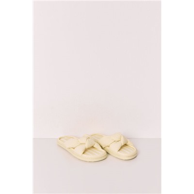 Zapatillas casa lazada volumen amarillo