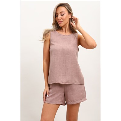 Костюм с шортами КЖ-001 Лен