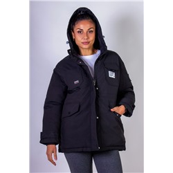 Парка с капюшоном Евро-зима, демисезон арт.82228