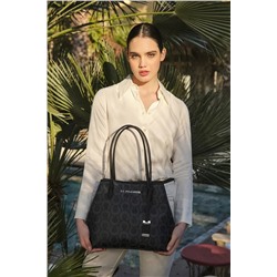 U.S. Polo Assn. Sıyah-sıyah Kadın Omuz Çantası Us23203 US23203