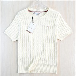 Женский свитер с коротким рукавом ТОММИ ХИЛФИГЕ*Р