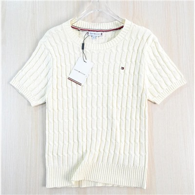 Женский свитер с коротким рукавом ТОММИ ХИЛФИГЕ*Р