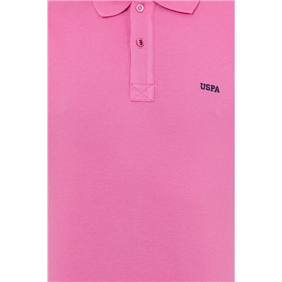 Erkek Pembe Basic Polo Yaka Tişört