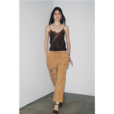 ZW COLLECTION WIDE LEG JOGGING TROUSERS