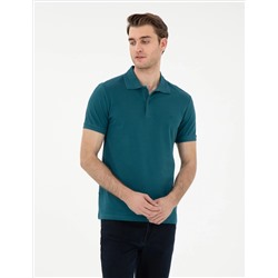 Zümrüt Slim Fit %100 Pamuk Polo Yaka Basic Tişört
