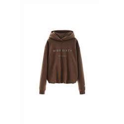 Sudadera con capucha Marrón