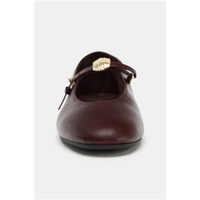 SOFT LEATHER BALLET FLATS