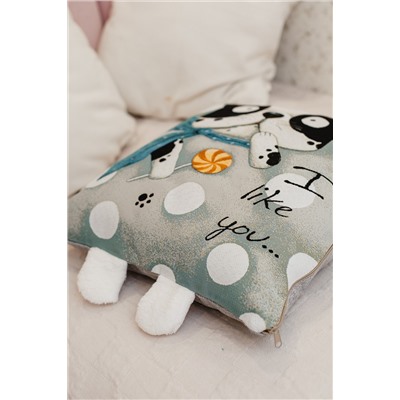 Наволочка декоративная Бульдог  45*45