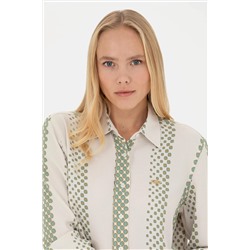 Kadın Taş Uzun Kollu Gömlek