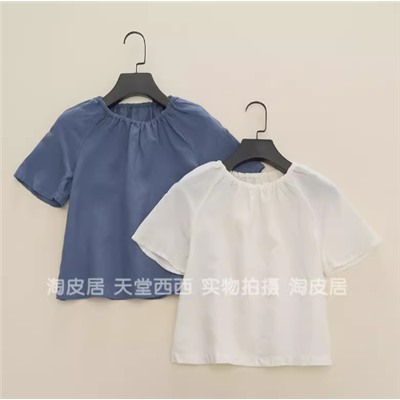 Тонкая кофточка для девочек Ткань: 37% лен, 63% хлопок (110-140)