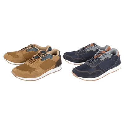 LIVERGY® Sneaker Herren, mit Leder