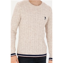 Erkek Krem Melanj Kazak