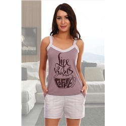 Пижама с шортами Бодрость НАТАЛИ #883691