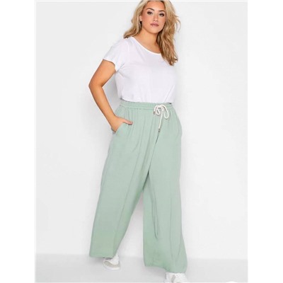 Женские легкие свободные брюки Plus Size