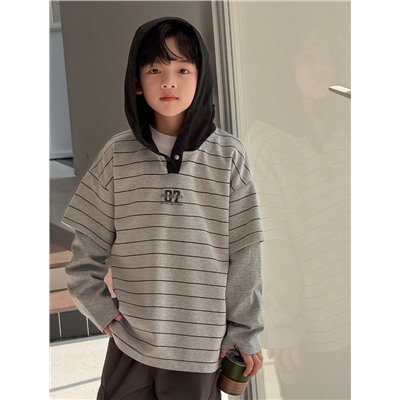 Необычный лонгслив для мальчиков