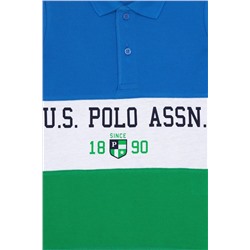 Erkek Çocuk Yeşil Polo Yaka Tişört