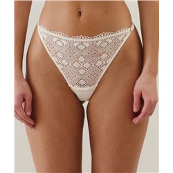 Tanga de encaje