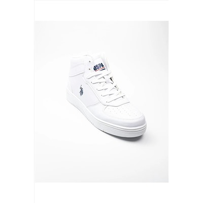 U.S. Polo Assn. U. S. Polo Assn 101318109 Aristo Beyaz Erkek Bilekli Sneaker USPYM101318109B