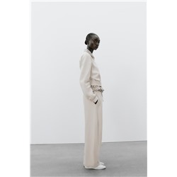 CONTRAST BALLOON TROUSERS